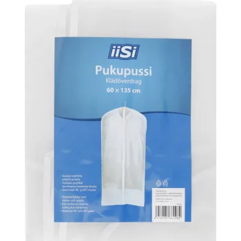 Iisi Vaatehuolto Ja -säilytys^Pukupussi 60 X 135 Cm