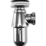 Harju LVI-Pullo-osa Metalli Kromattu