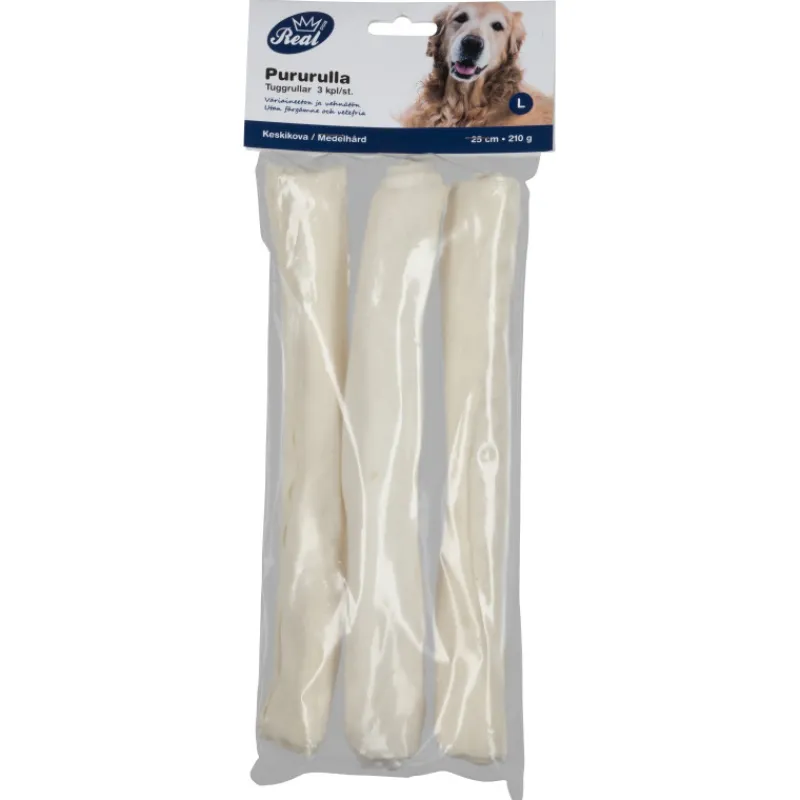 pururulla-25-cm-vaalea-3-kpl-2-BuVftTPp-0.webp Real Dog Koiranruoka^Pururulla 25 Cm, Vaalea, 3 Kpl (210 G)