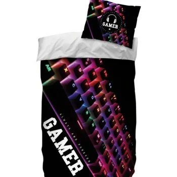 Skybrands Vuodevaatteet-Pussilakanasetti 150 X 210 Cm Peli-ilta