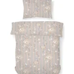 Kotikulta Vuodevaatteet-Pussilakanasetti 150 X 210 Cm Bird Stripe