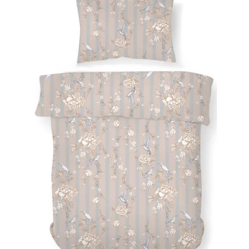 pussilakanasetti-kotikulta-150-BYNnekPC-0.webp Kotikulta Vuodevaatteet-Pussilakanasetti 150 X 210 Cm Bird Stripe