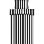 Kotikulta Vuodevaatteet-Pussilakanasetti 150 X 210 Cm Raita Harmaa