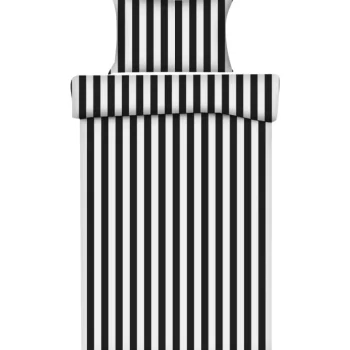 Kotikulta Vuodevaatteet-Pussilakanasetti 150 X 210 Cm Raita Harmaa