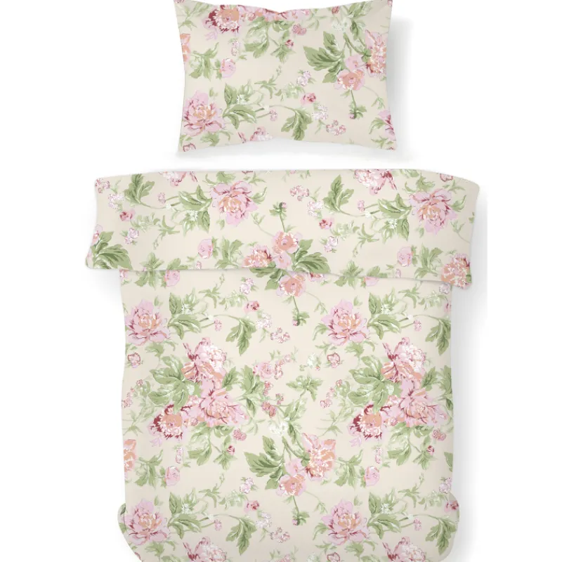 pussilakanasetti-kotikulta-150-ESydFIDu-0.webp Kotikulta Vuodevaatteet-Pussilakanasetti 150 X 210 Cm Rose Garden Roosa