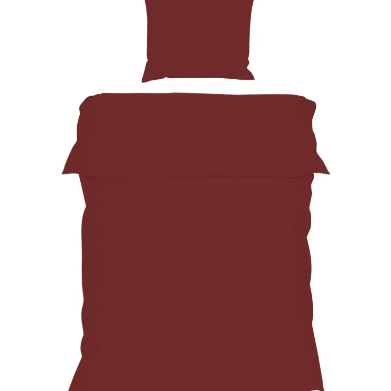 pussilakanasetti-kotikulta-sel-RRfvviDD-0.webp Kotikulta Selected Vuodevaatteet-Pussilakanasetti 150 X 210 Cm Raita Puuvillasatiini Punainen