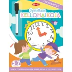Tactic Lasten Kirjat^Puuhakirja Opetellaan Kellonaikoja