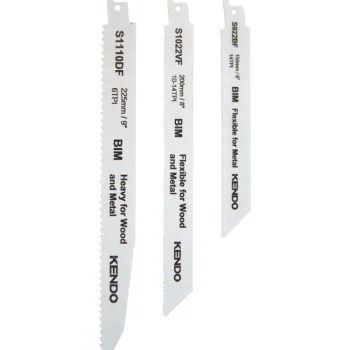 Kendo Sähkötyökalujen Tarvikkeet-Puukkosahanteräsarja 3-osainen Bi