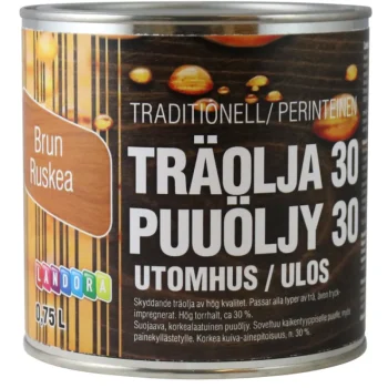 Landora Maalit-Puuöljy 30 0,75 L Ruskea