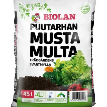 Biolan Puutarhamullat-Puutarhan Musta Multa 45 L