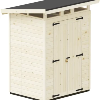 Upyard Piharakennukset-Puutarhavaja Strongbox M, 163 X 127 X 222 Cm, Luonnollinen Väri