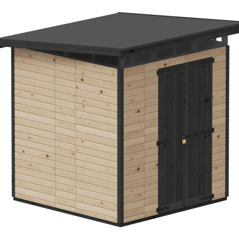 puutarhavaja-upyard-strongbox-ZRotNUnE-0.webp Upyard Piharakennukset-Puutarhavaja Strongbox XL, 203 X 203 X 230 Cm, Ruskea/musta