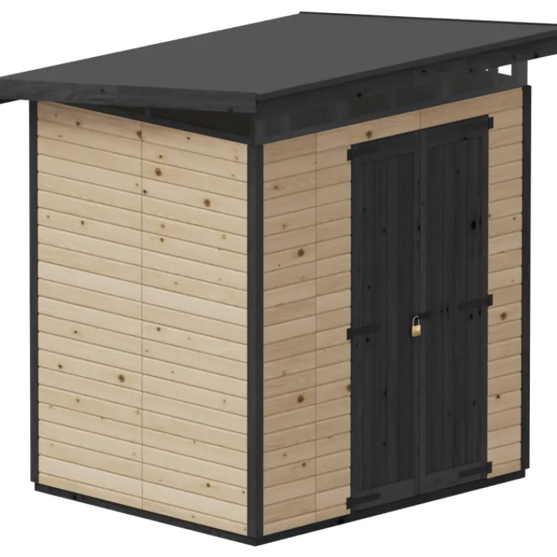 puutarhavaja-upyard-strongbox-btEunWQh-0.webp Upyard Piharakennukset-Puutarhavaja Strongbox L, 203 X 163 X 225 Cm, Ruskea/musta