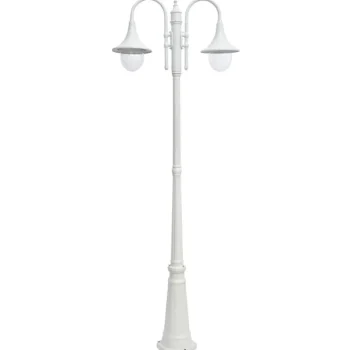 Airam Ulkovalaisimet-Pylväsvalaisin Kartano PKT-2-U E27 Max 2 X 100 W Valkoinen