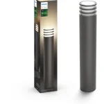 Philips Hue Ulkovalaisimet-Pylväsvalaisin Lucca 9W 230V, Antrasiitti