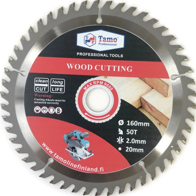 pyrsahanter-tamo-professional-DRfYBqhD-0.webp Tamo Professional Sähkötyökalujen Tarvikkeet-Pyörösahanterä 160 Mm X 50T X 20 Mm