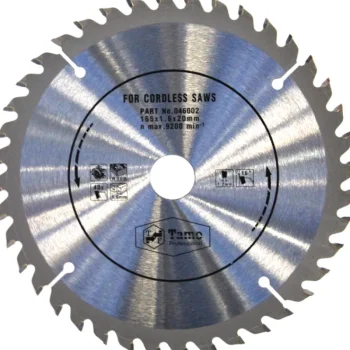 Tamo Professional Sähkötyökalujen Tarvikkeet-Pyörösahanterä 165 X 1, 6 Mm X 40T X 30 Mm