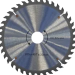 Tamo Professional Sähkötyökalujen Tarvikkeet-Pyörösahanterä 205 Mm X 40T X 30 Mm