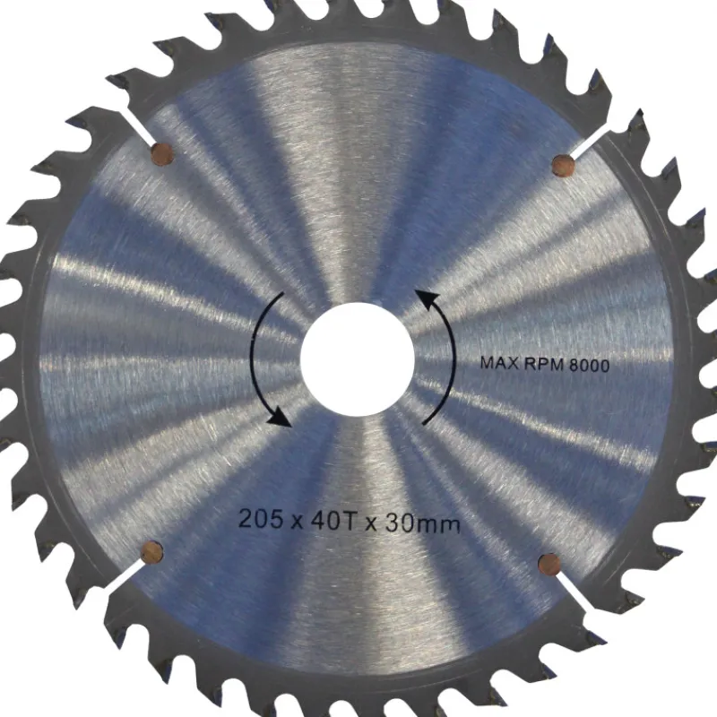 pyrsahanter-tamo-professional-VxwriqRP-0.webp Tamo Professional Sähkötyökalujen Tarvikkeet-Pyörösahanterä 205 Mm X 40T X 30 Mm