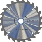Tamo Professional Sähkötyökalujen Tarvikkeet-Pyörösahanterä 190 Mm X 24T X 30 Mm
