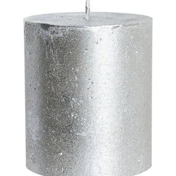 Kotikulta Kynttilänjalat Ja Kynttilät-Pöytäkynttilä 6,8 X 8 Cm Rustic Champagne