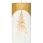 Kotikulta Kynttilänjalat Ja Kynttilät-Pöytäkynttilä 70 X 150 Mm Joulukuusi