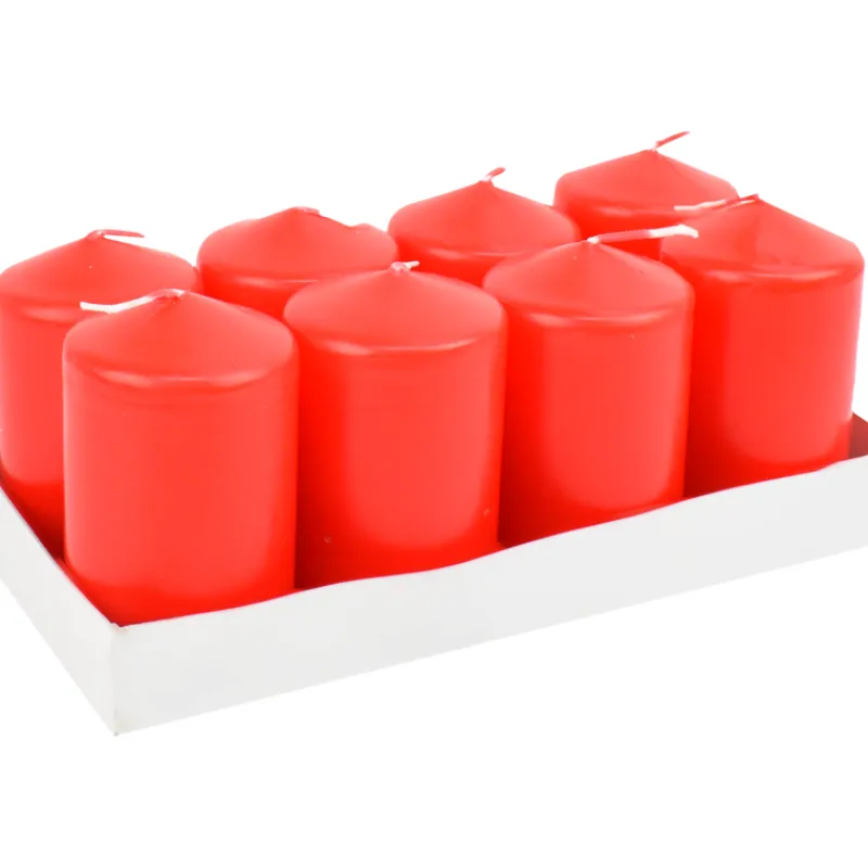 pytkynttil-kotikulta-8-kpl-5-x-ZiKQUxgm-0.webp Kotikulta Kynttilänjalat Ja Kynttilät-Pöytäkynttilä 8 Kpl 5 X 7 Cm Punainen