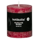 Kotikulta Kynttilänjalat Ja Kynttilät-Pöytäkynttilä Rustic 7 X 8 Cm