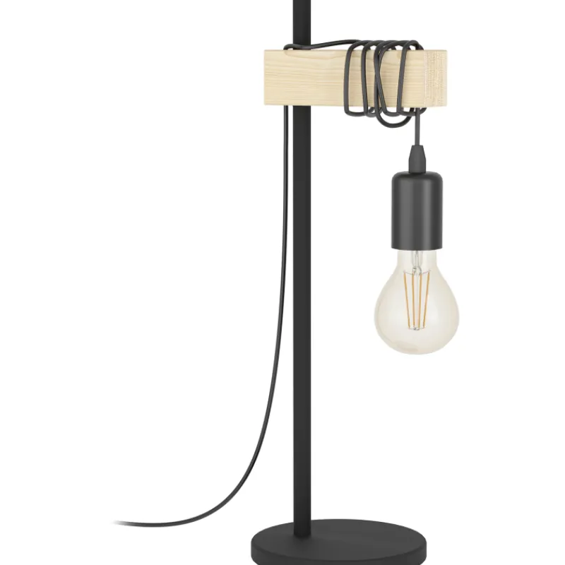 pytvalaisin-eglo-townshend-e27-BClwVcJC-0.webp Eglo Sisävalaisimet-Pöytävalaisin Townshend E27 Musta/puu