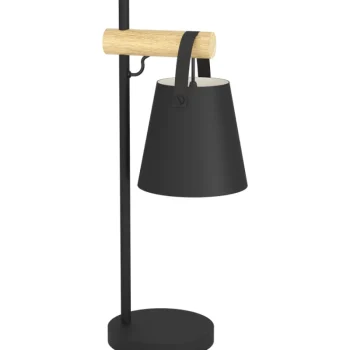 Inspire Sisävalaisimet-Pöytävalaisin Pandore E27 Musta/valkoinen