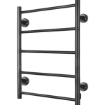 Innosanit Ripustus-Pyyhekuivain 70 W, 5-ripainen, Mattamusta