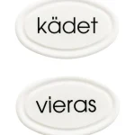 Ripustus-Pyyheopas Vieras/kädet