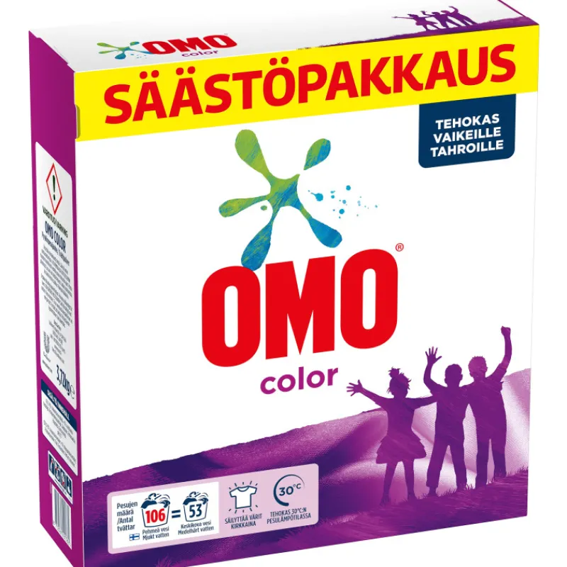 pyykinpesujauhe-372kg-color-htygYPce-0.webp Omo Pyykinpesu- Ja Huuhteluaineet^Pyykinpesujauhe 3,72kg Color
