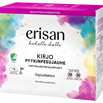 Erisan Pyykinpesu- Ja Huuhteluaineet^Pyykinpesujauhe 1,5 Kg Kirjo