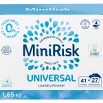 Mini Risk Pyykinpesu- Ja Huuhteluaineet^Pyykinpesujauhe 1,65 Kg Universal