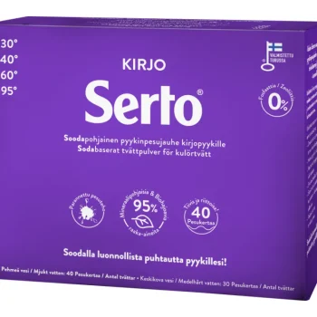 Serto Pyykinpesu- Ja Huuhteluaineet^Pyykinpesujauhe 1,35 Kg Kirjo