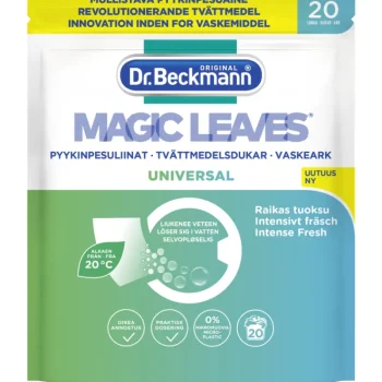 Dr Beckmann Pyykinpesu- Ja Huuhteluaineet^Pyykinpesuliina 20 Kpl Magic Leaves Universal
