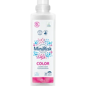 Mini Risk Pyykinpesu- Ja Huuhteluaineet^Pyykinpesuneste 1 L Color Hajusteeton