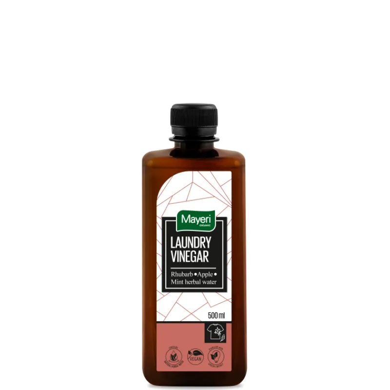 pyykkietikka-mayeri-organic-50-AeqvWFvv-0.webp Mayeri Organic Pyykinpesu- Ja Huuhteluaineet^Pyykkietikka 500 Ml Rhubarb&Apple-Mint