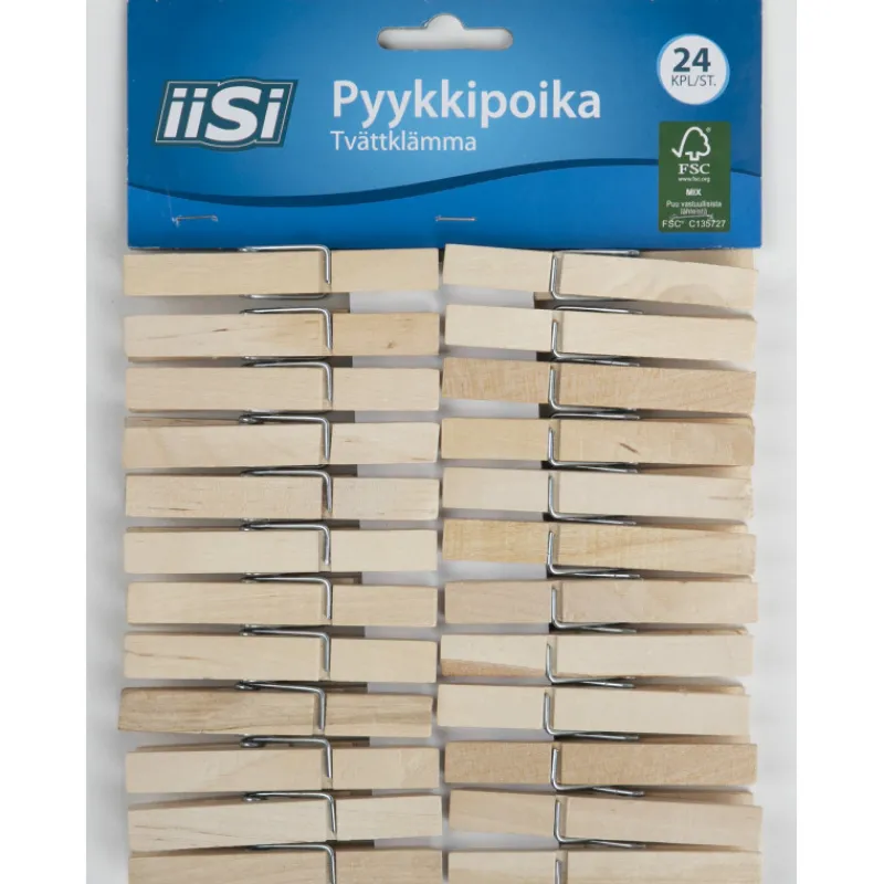 pyykkipoika-24-kpl-puu-MrbbacwK-0.webp Iisi Vaatehuolto Ja -säilytys^Pyykkipoika 24 Kpl Puu