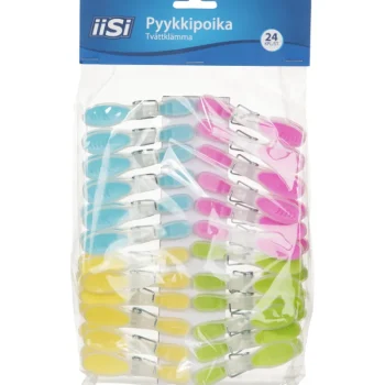Iisi Vaatehuolto Ja -säilytys^Pyykkipoika 24 Kpl