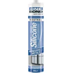 Onebond Liimat, Massat Ja Tasoitteet-Rakennussilikoni 300 Ml, Kirkas