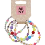 Miny Korut Ja Kellot^Rannekoru 3 Kpl Sun/Happy/Dream