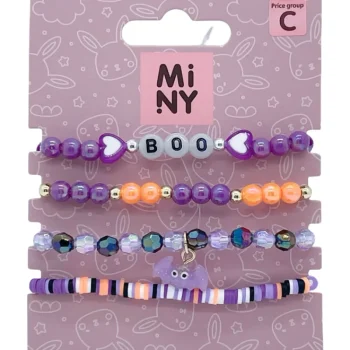 Miny Korut Ja Kellot^Rannekoru 4 Kpl Halloween