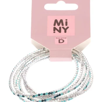 Miny Korut Ja Kellot^Rannekoru 6 Kpl Sininen