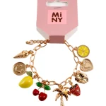 Miny Korut Ja Kellot^Rannekoru Hedelmäriipukset