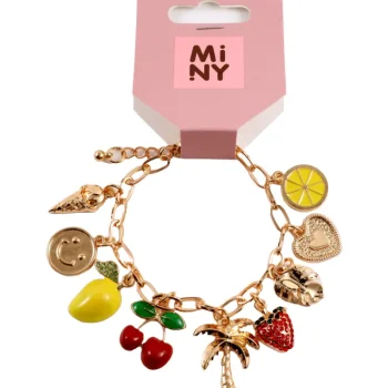 Miny Korut Ja Kellot^Rannekoru Hedelmäriipukset