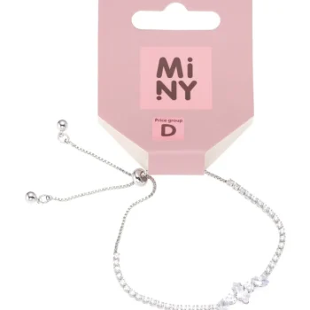 Miny Korut Ja Kellot^Rannekoru Hopeanvärinen