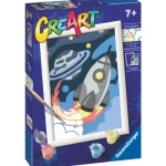 Ravensburger Lauta- Ja Palapelit-CreArt Space Explorer -maalaussetti