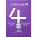 4her Terveysravinteet Ja -valmisteet^Ravintolisä 60 Kpl Hormonal Balance